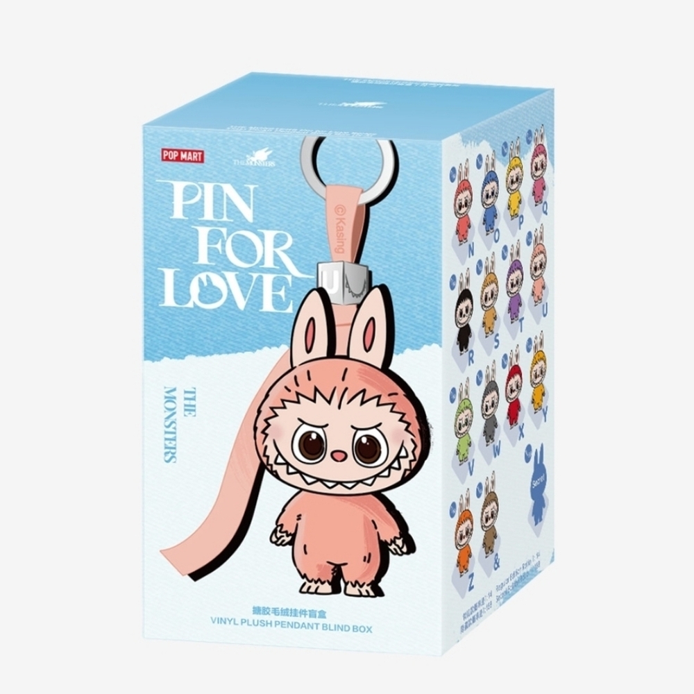 Pin for Love Vinyl Plush N-Z & Labubu Pendant Blind Box POPMART